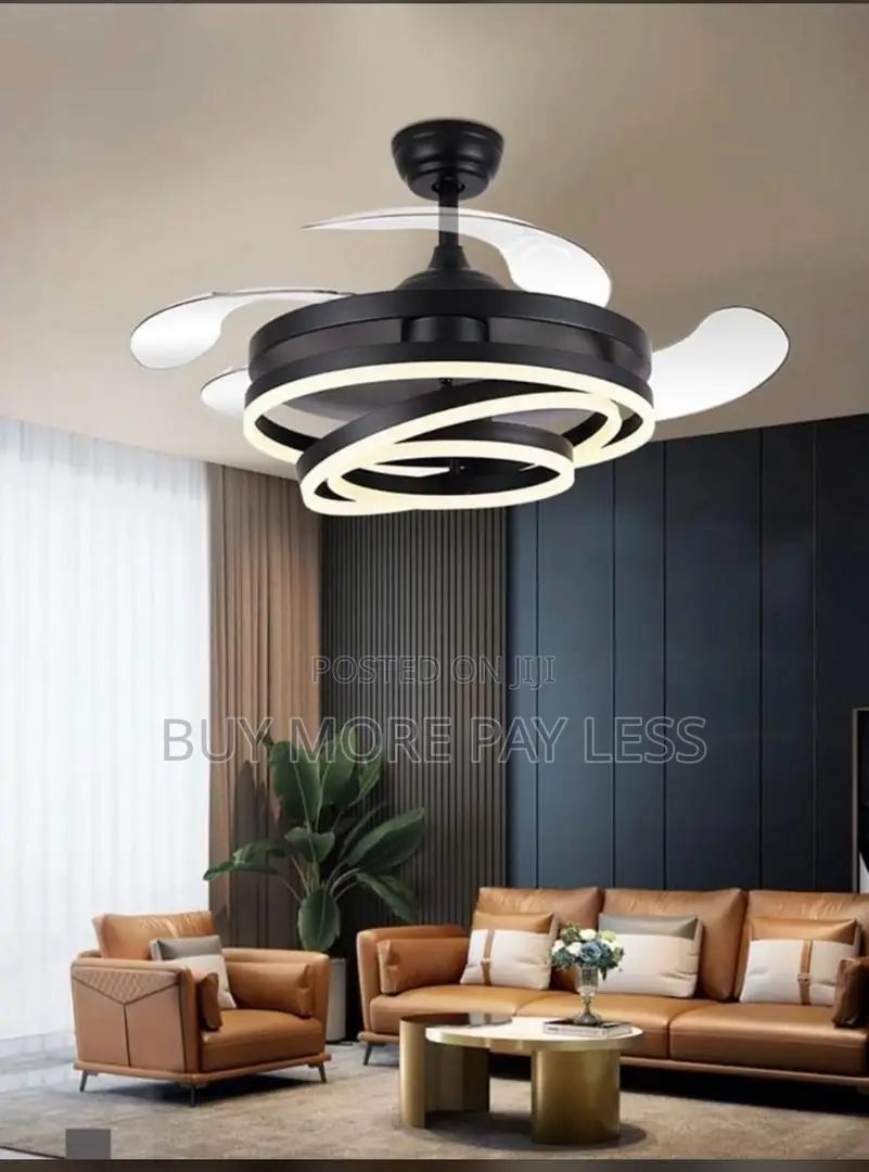 Chandelier With Fan Crystal And Normal Types