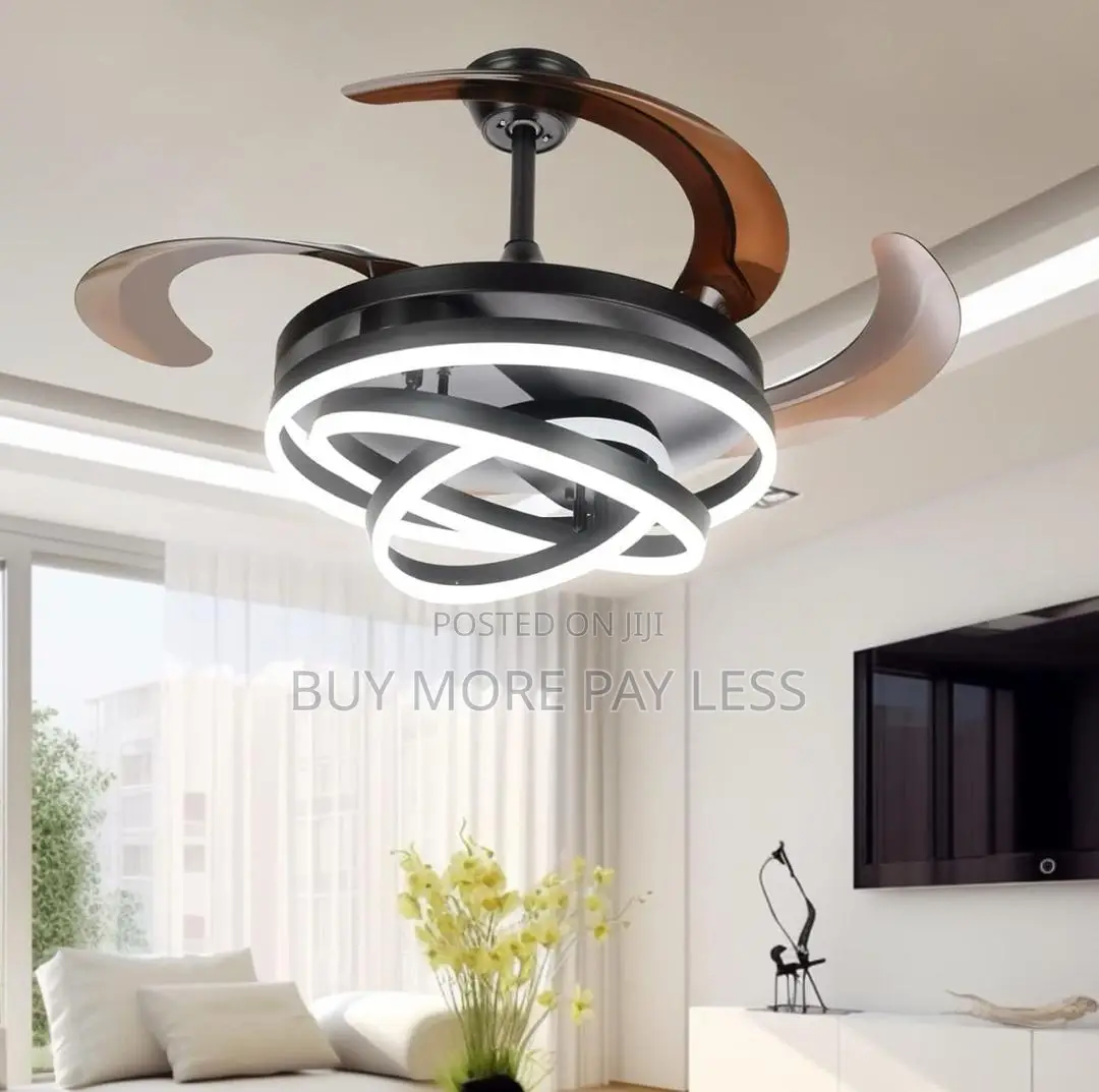 Chandelier With Fan Crystal And Normal Types