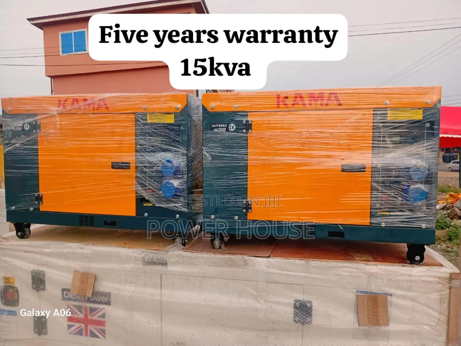 Ecopower 15kva 16500watts Diesel Kama Generator