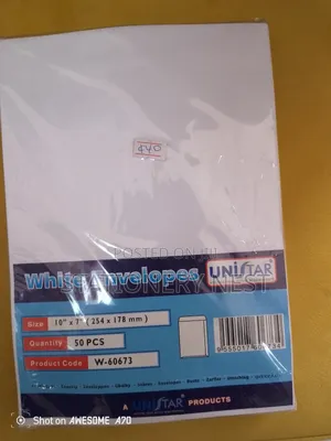 A5 White Envelope
