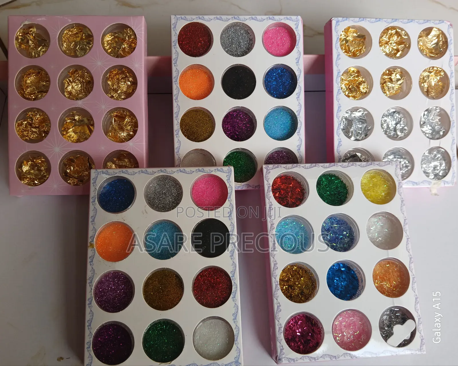 Shine Nails Powder and Sicker