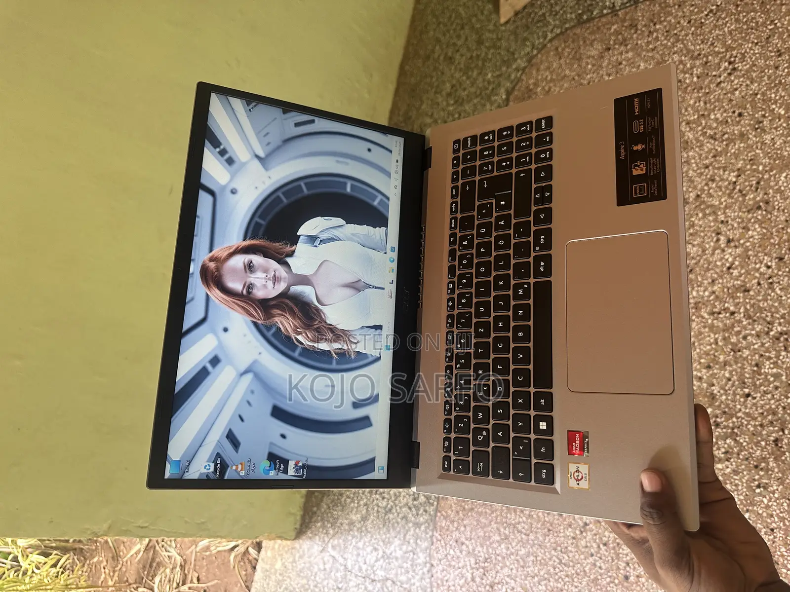 Laptop Acer Aspire 3 A315-23 8GB AMD SSD 256GB