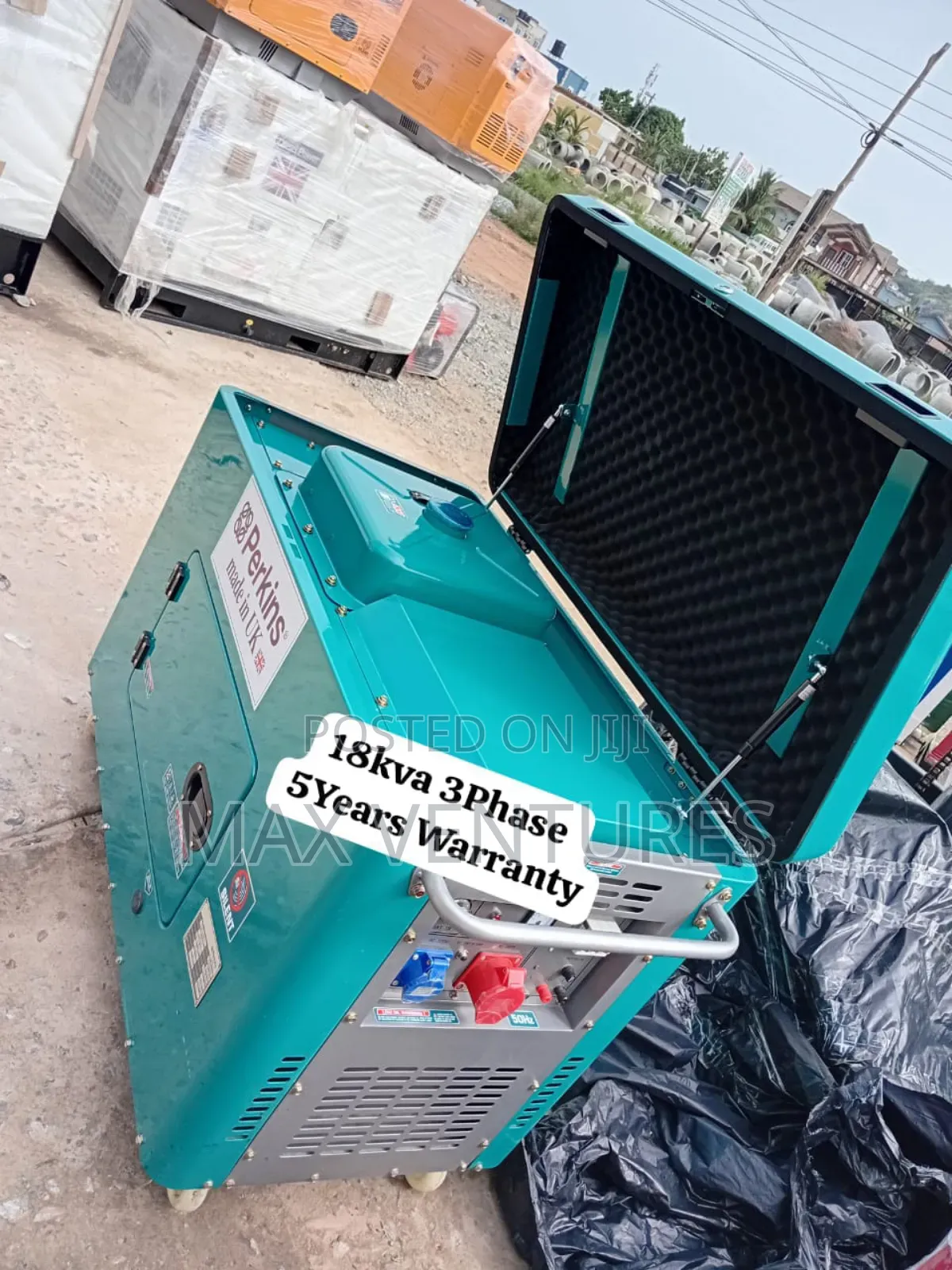 Perkins 18kva Fuel Flexible Diesel Powered Generator