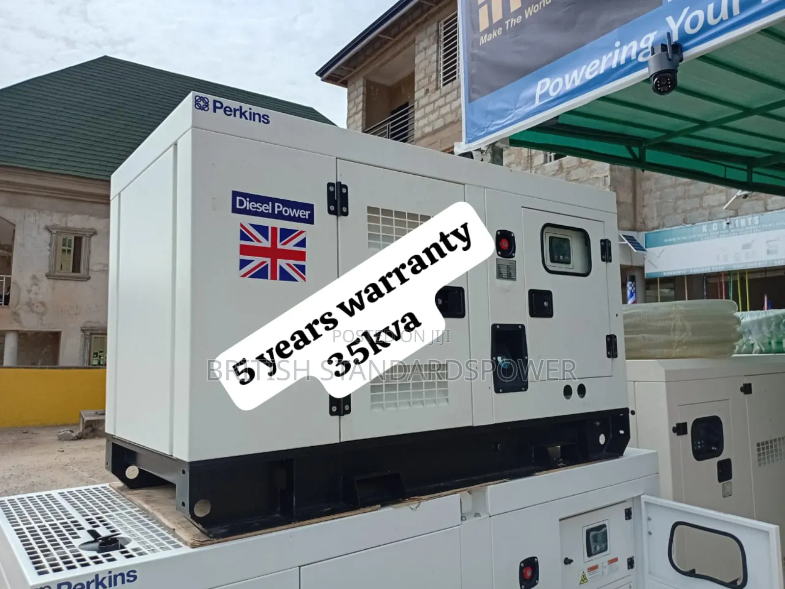 Stronger Power Capacity 35kva Silent Diesel Generator