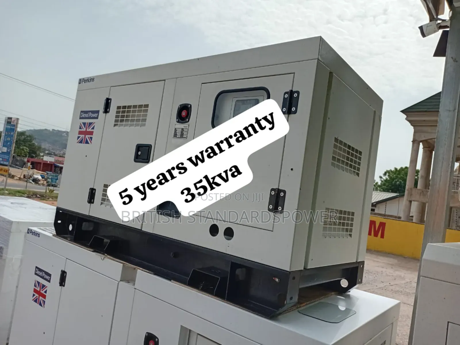 Hybrid Power System 35kva Silent Diesel Generator