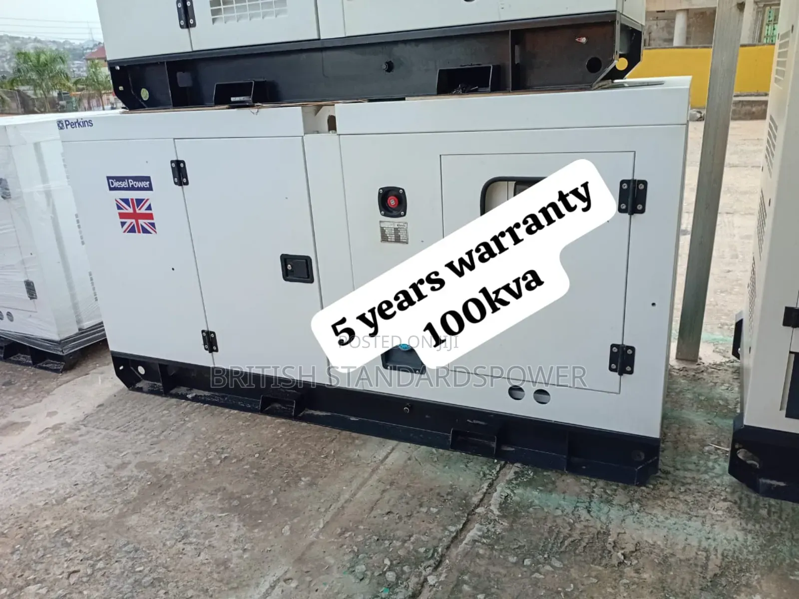 Residential Power 100kva Silent Diesel Generator