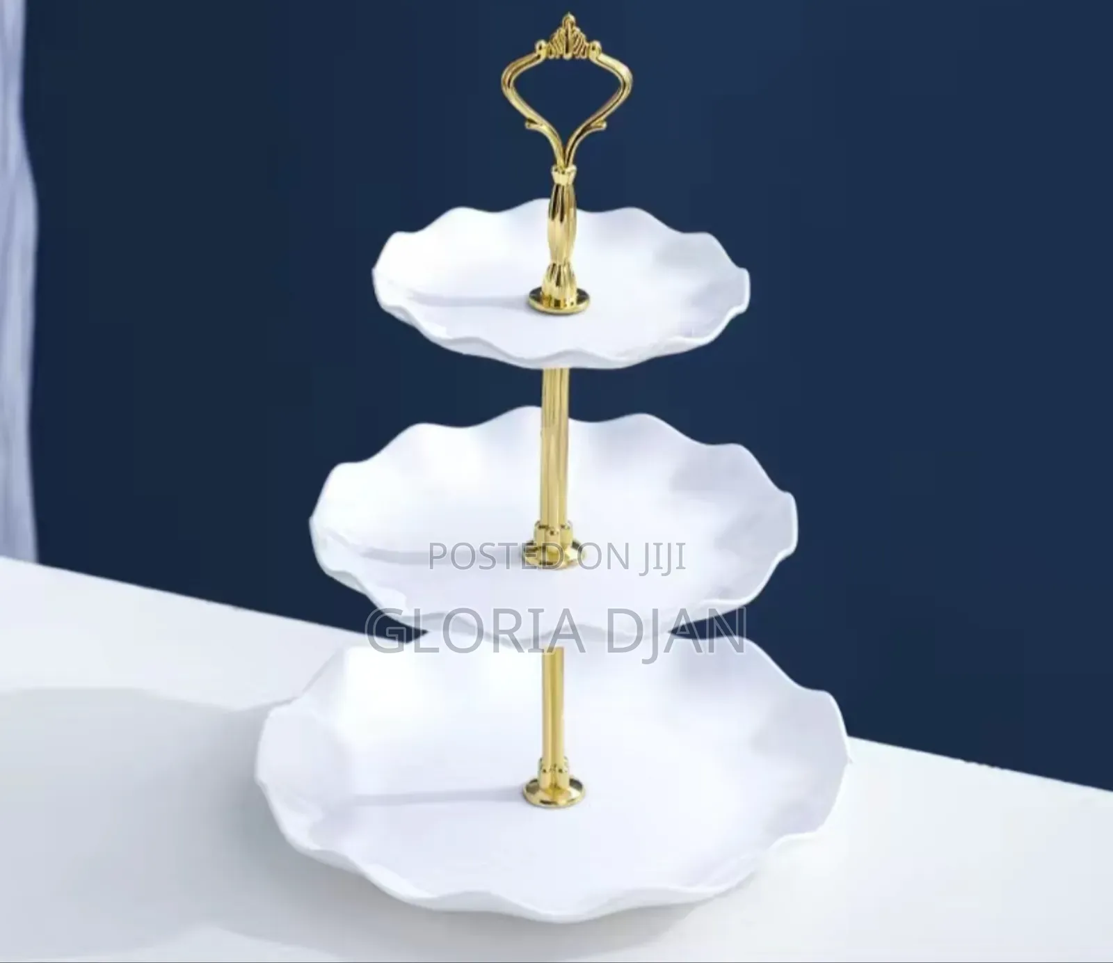 3layer Fruit/Candy/Desert Stand Plate