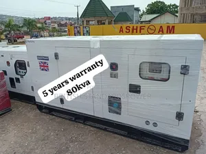 Minimal Noise Level 80kva Silent Diesel Generator