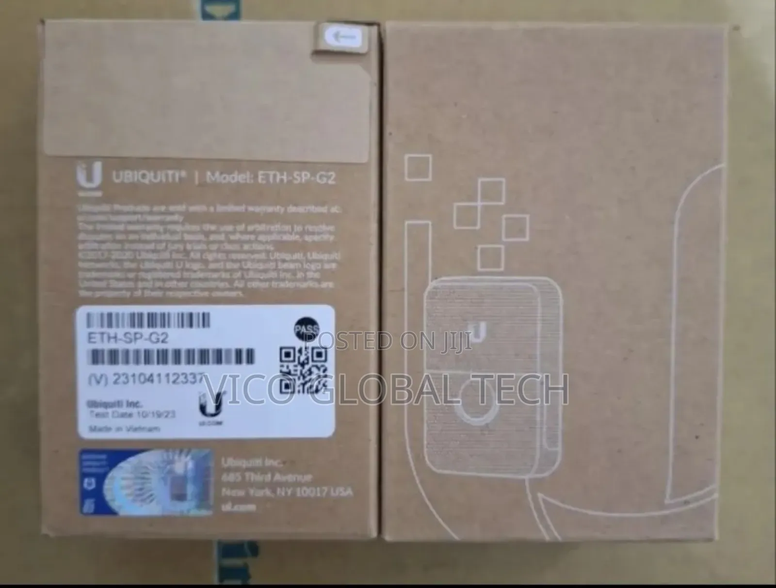 Ubiquiti Eth-Sp-G2 Ethernet Surge Protector