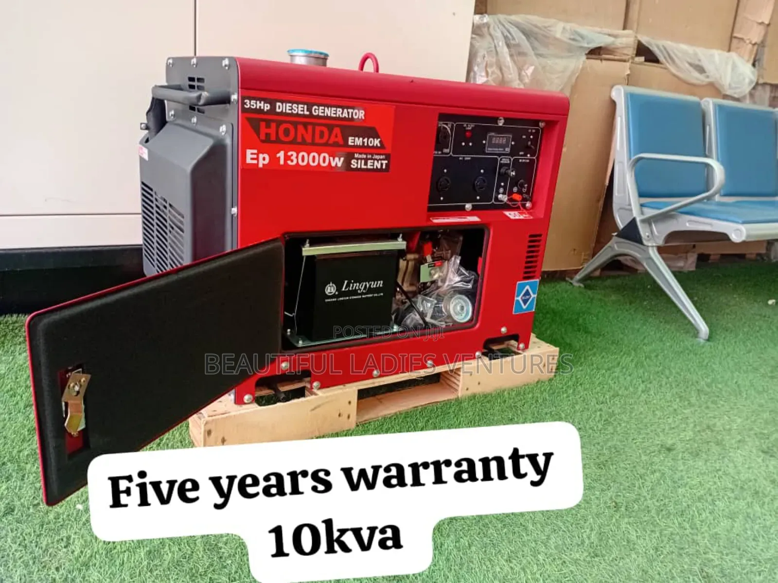 Reduced Downtime 10kva Honda Diesel Genset Key Start Japan