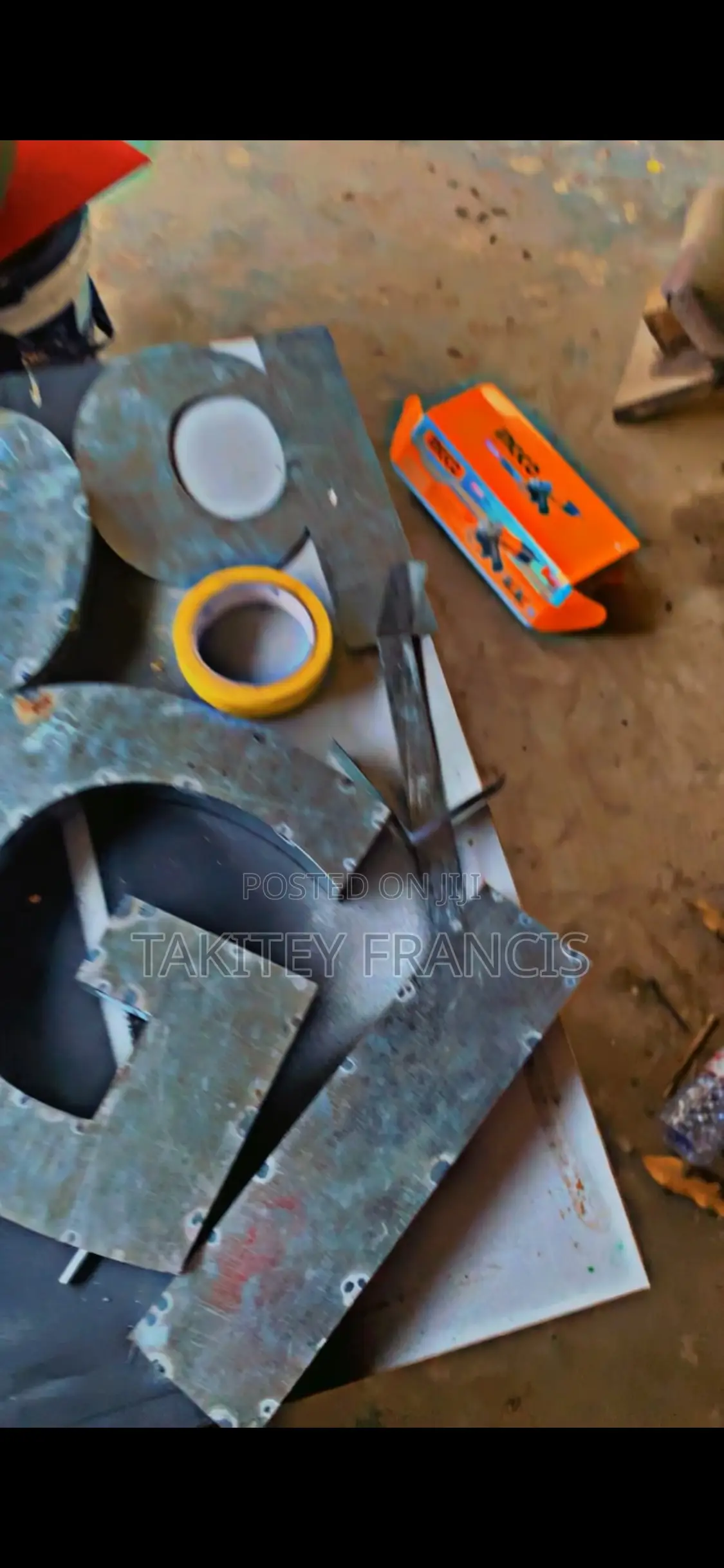 Steel 3d Letter Molding