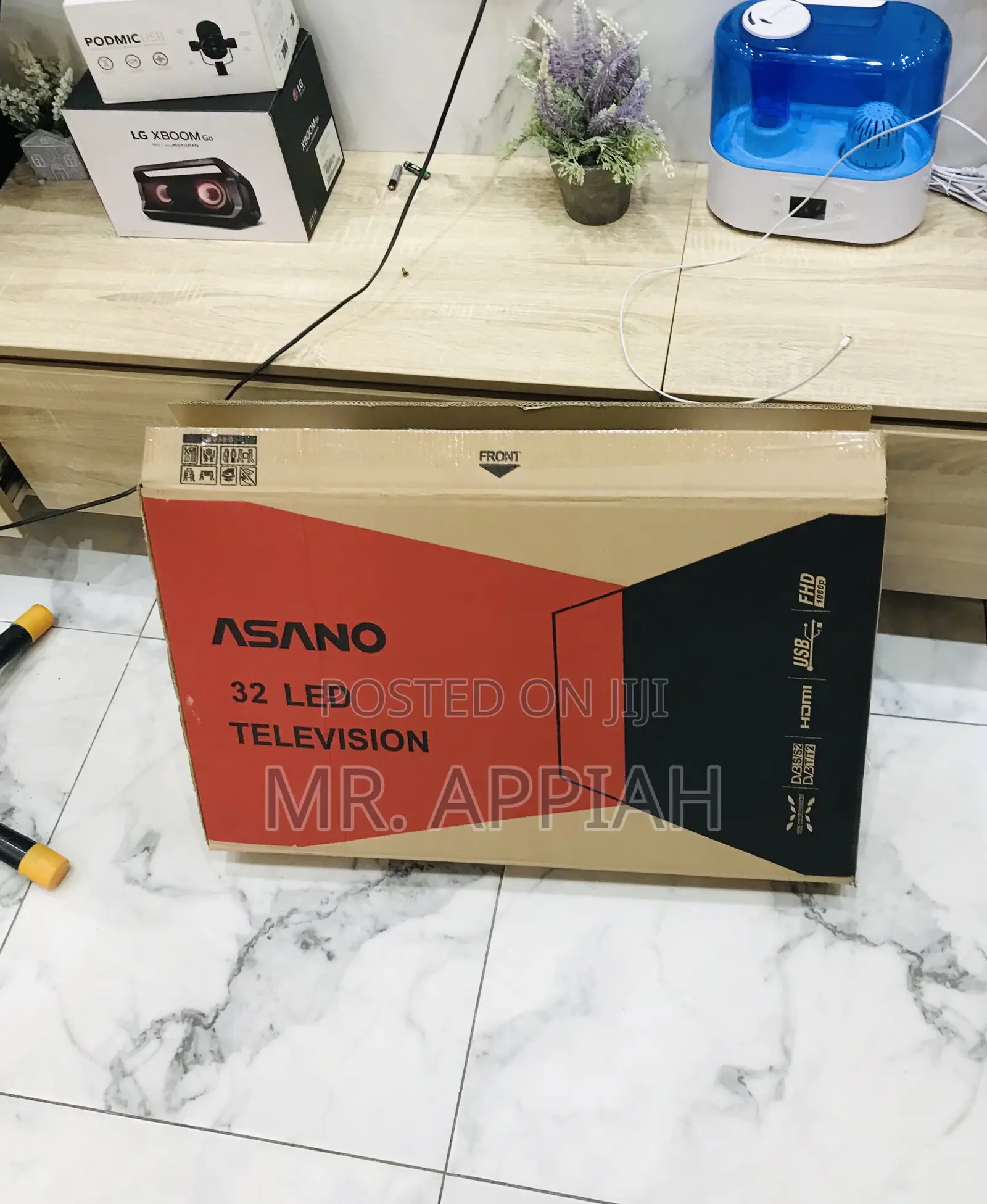 Shop Wonderful Asano 32”Inches Digital Satellite Tv, Black.