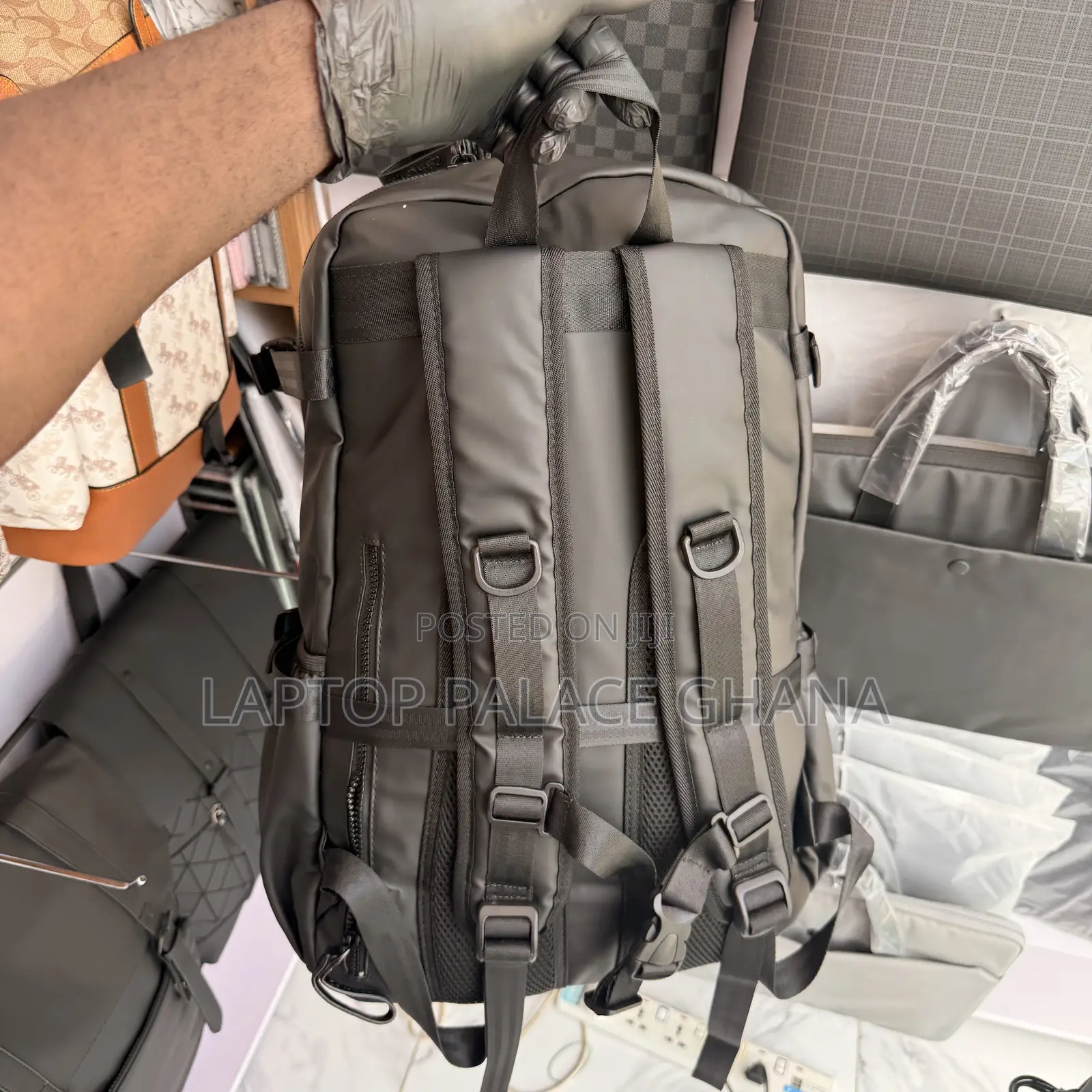 Calvin Klein Backpack Black Men Ck Bag