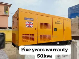 Reduced Downtime 50kva Perkins Diesel Genset Push Start Uk