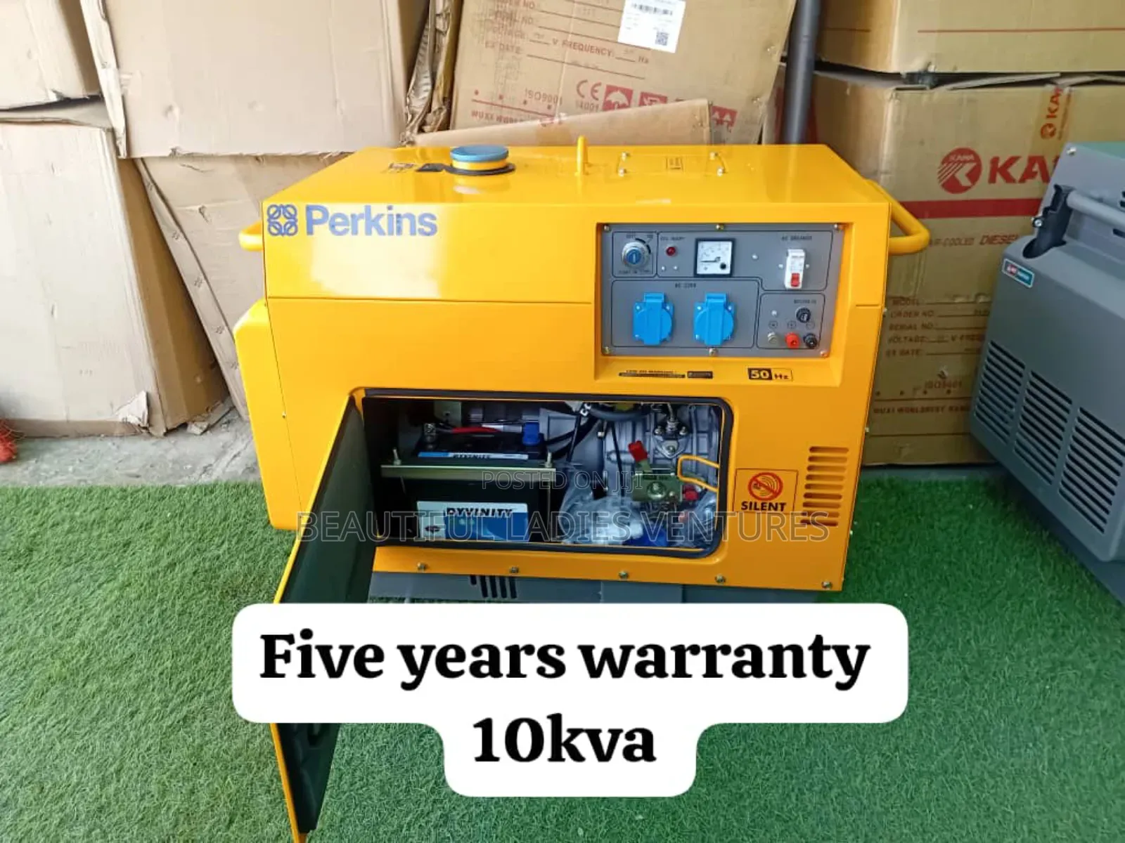 Reduced Downtime 10kva Perkins Diesel Genset Key Start Uk