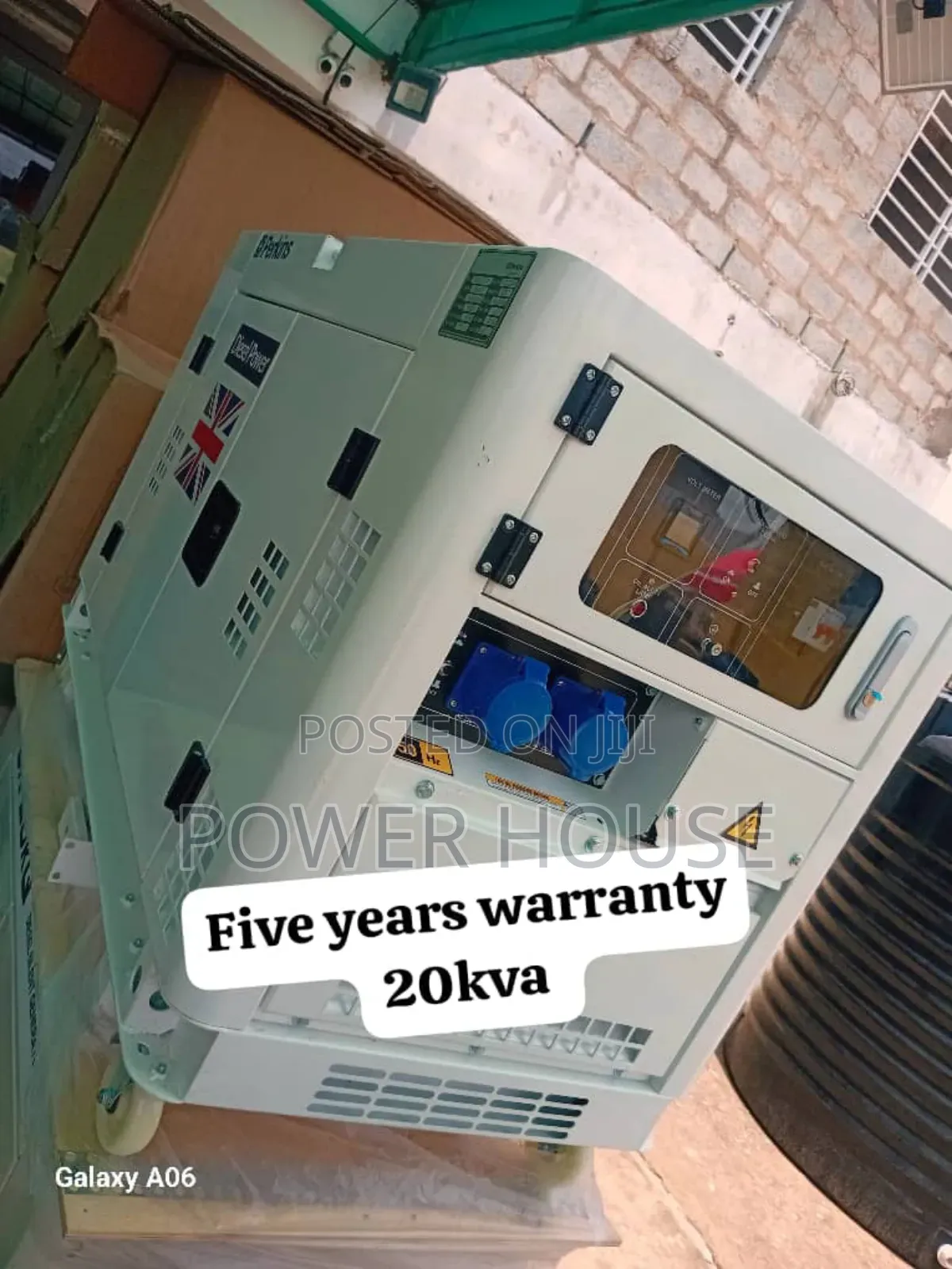 Power Flow Gen 20kva Perkins Silent Generator