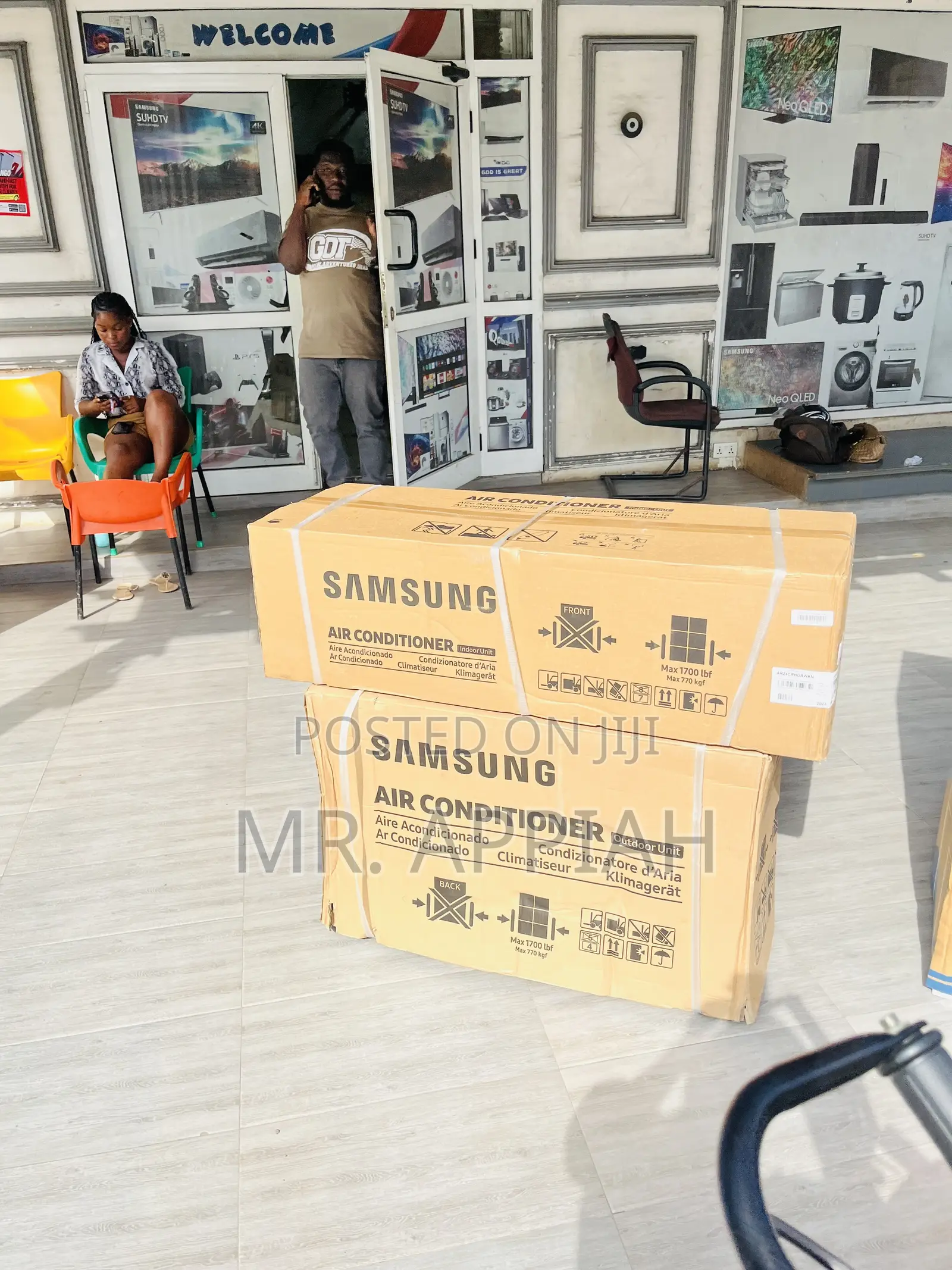 Powerful and Reliable Samsung 2.5hp Split Air Conditioner.