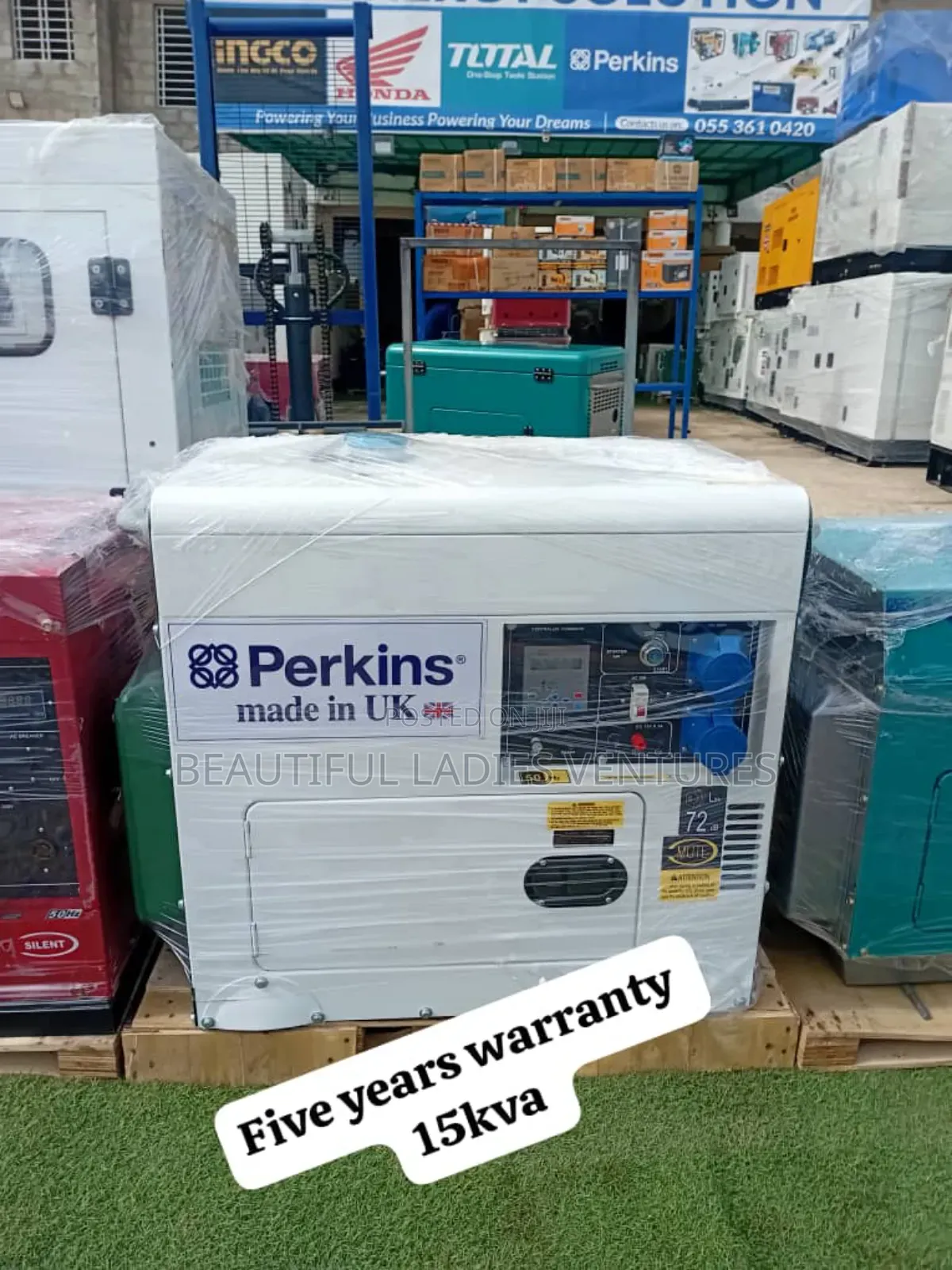 Highly Portable 15kva Diesel Generator Perkins 15kva Uk