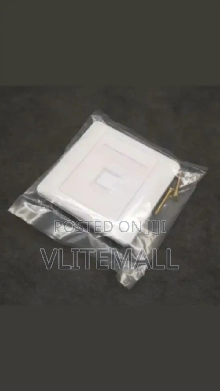 D-Link Faceplate Single With Keystone Jack