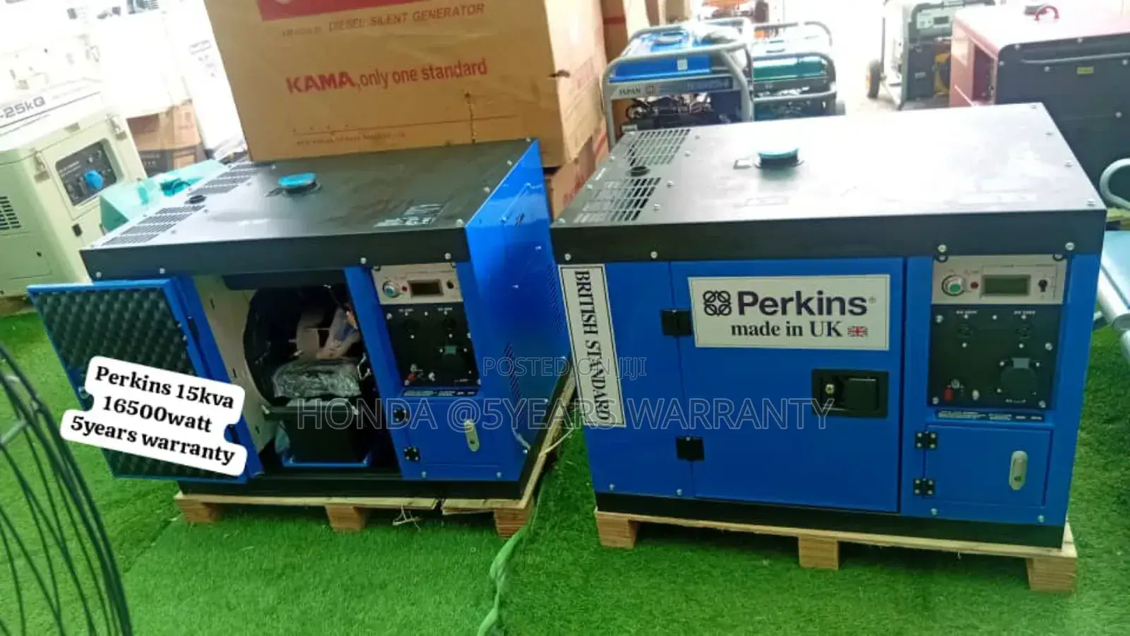 Powering Your Way Perkins 15kva 16500watt Generator 15kva