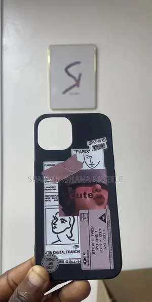 iPhone 14 Sticker Prick Case