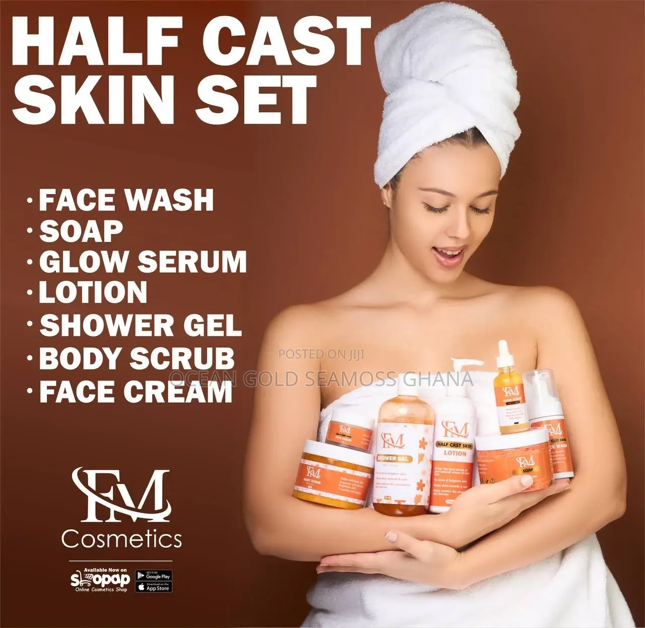 Fm Cosmetic Half Cast Set