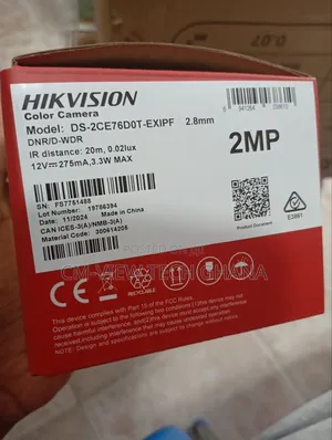 Hikvision 2mp Analogue Camera (Ds-2ce76dot-Exipf)