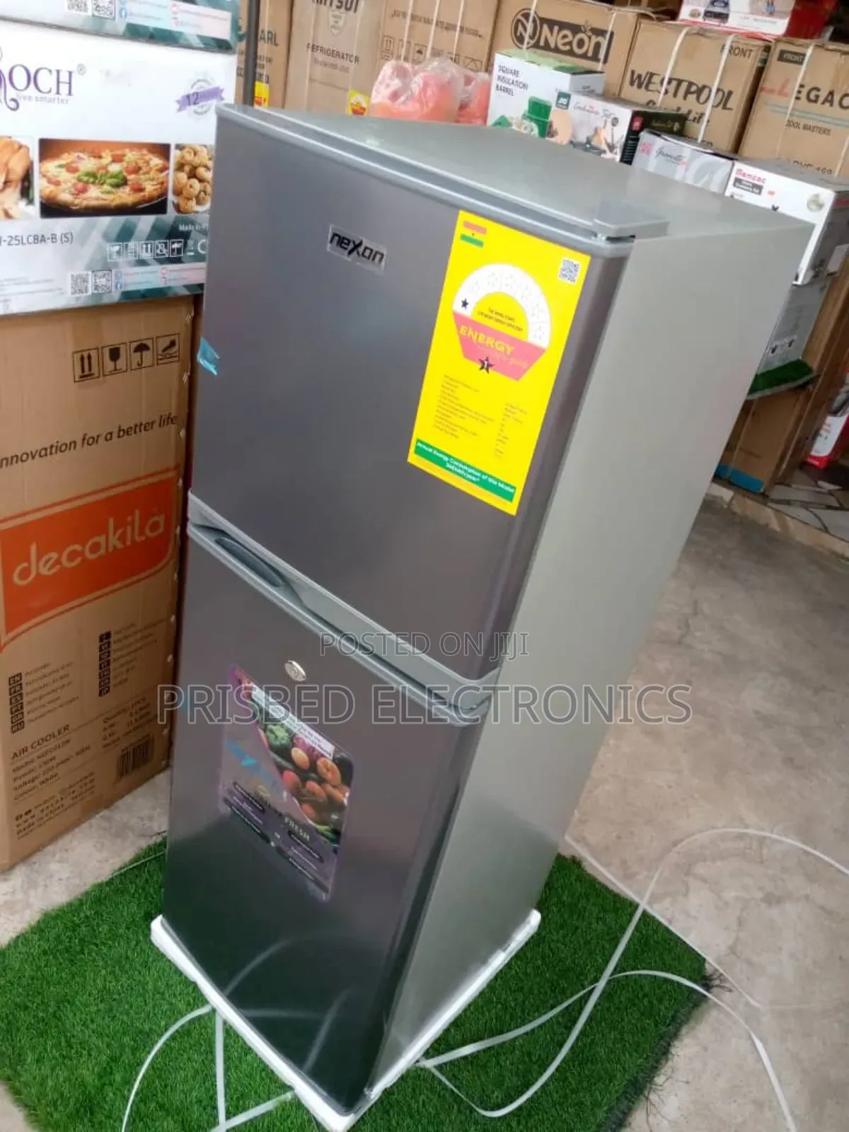 Nexon Durable Double Door Fridge 138 Litres Top Freezer