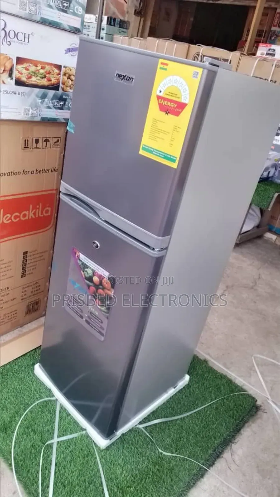 Nexon Durable Double Door Fridge 138 Litres Top Freezer