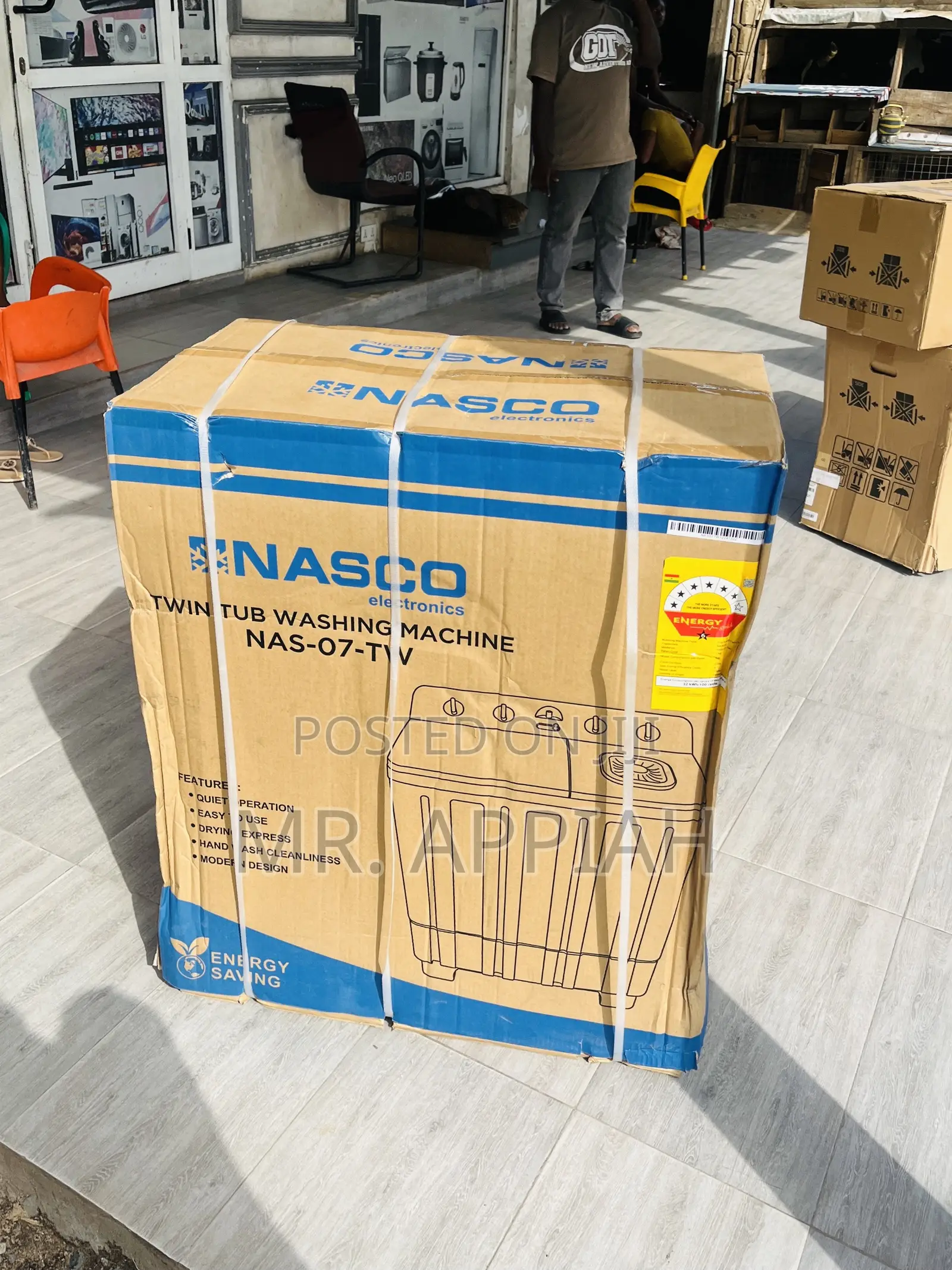 Check Nasco 7kg Top Load Electric Washing Machine