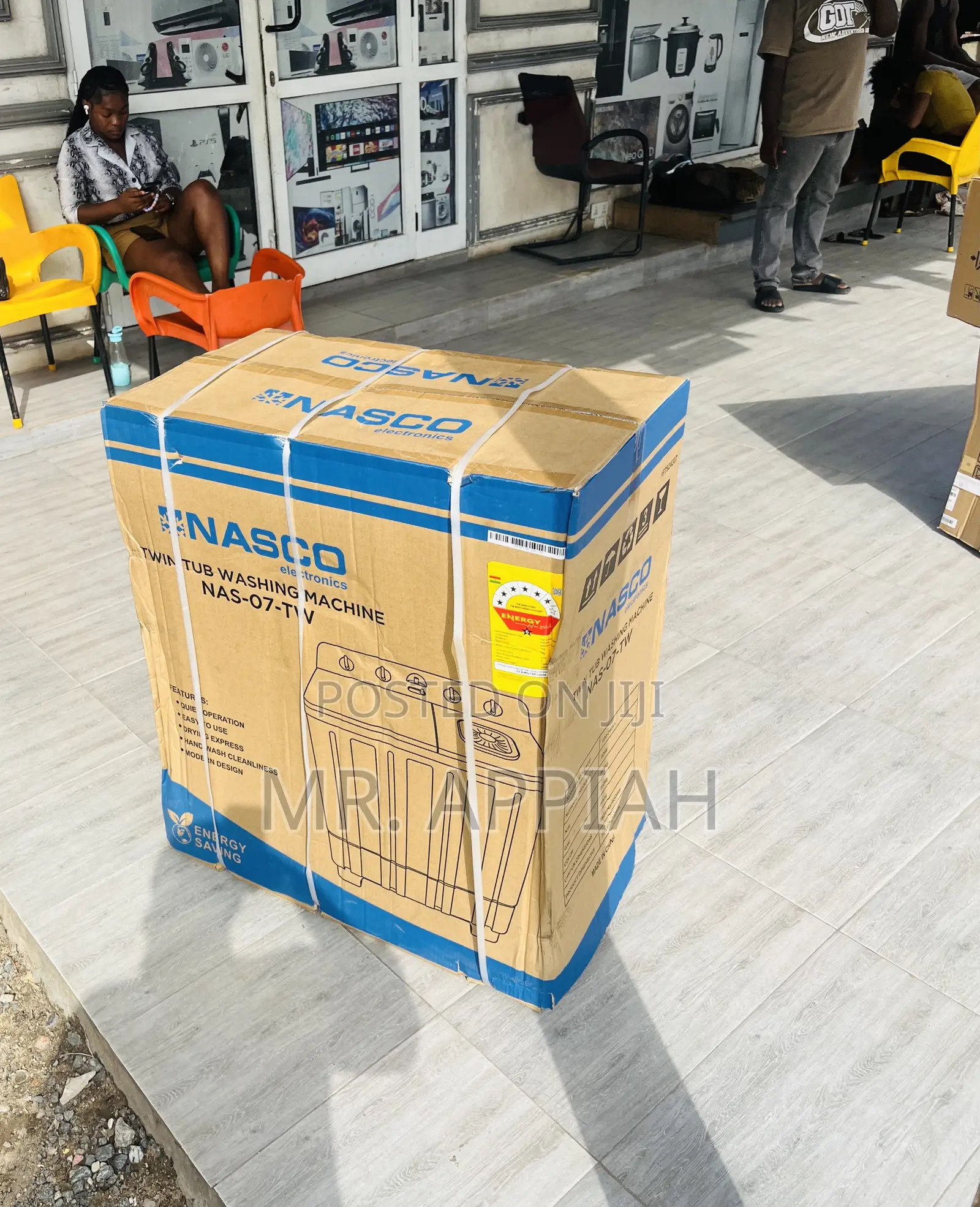 Top Load Electric Semi-Automatic Washing Machine.