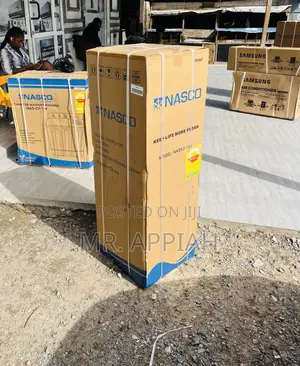 Efficient Nasco 98ltrs Double Door Fridge(Nasf2-13s)