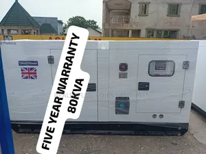 Self Contained 80kva 70000wats Diesel Silent 80kva Generator