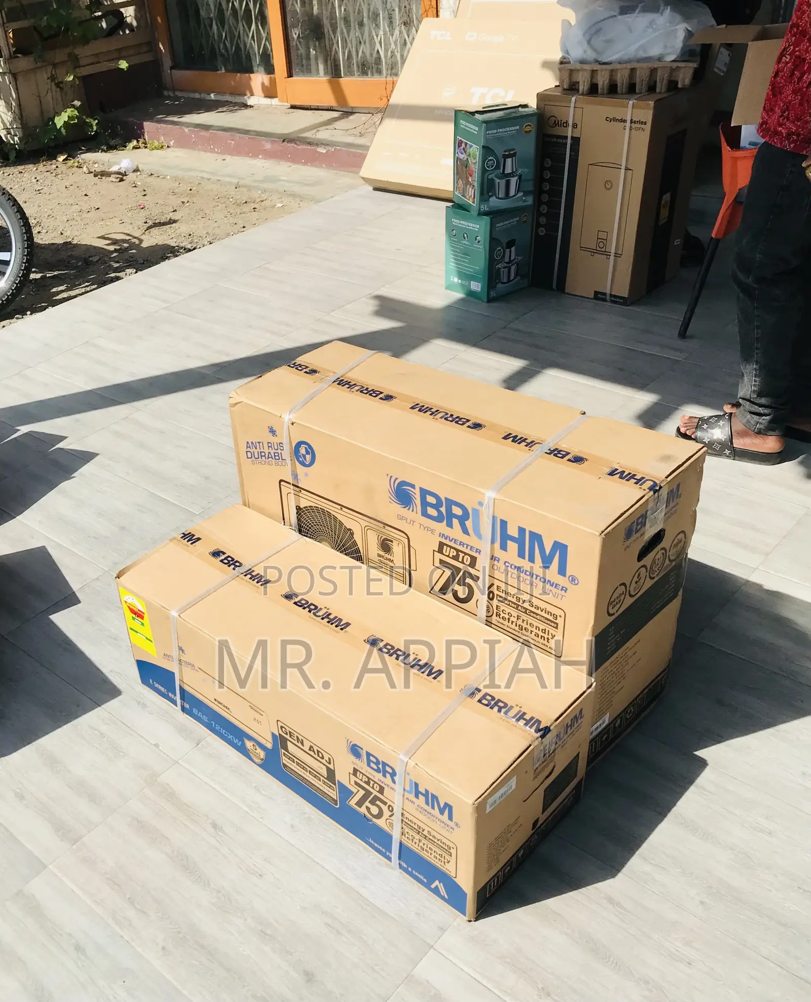 Buy Finest Bruhm 2.0hp Split Air Conditioner.