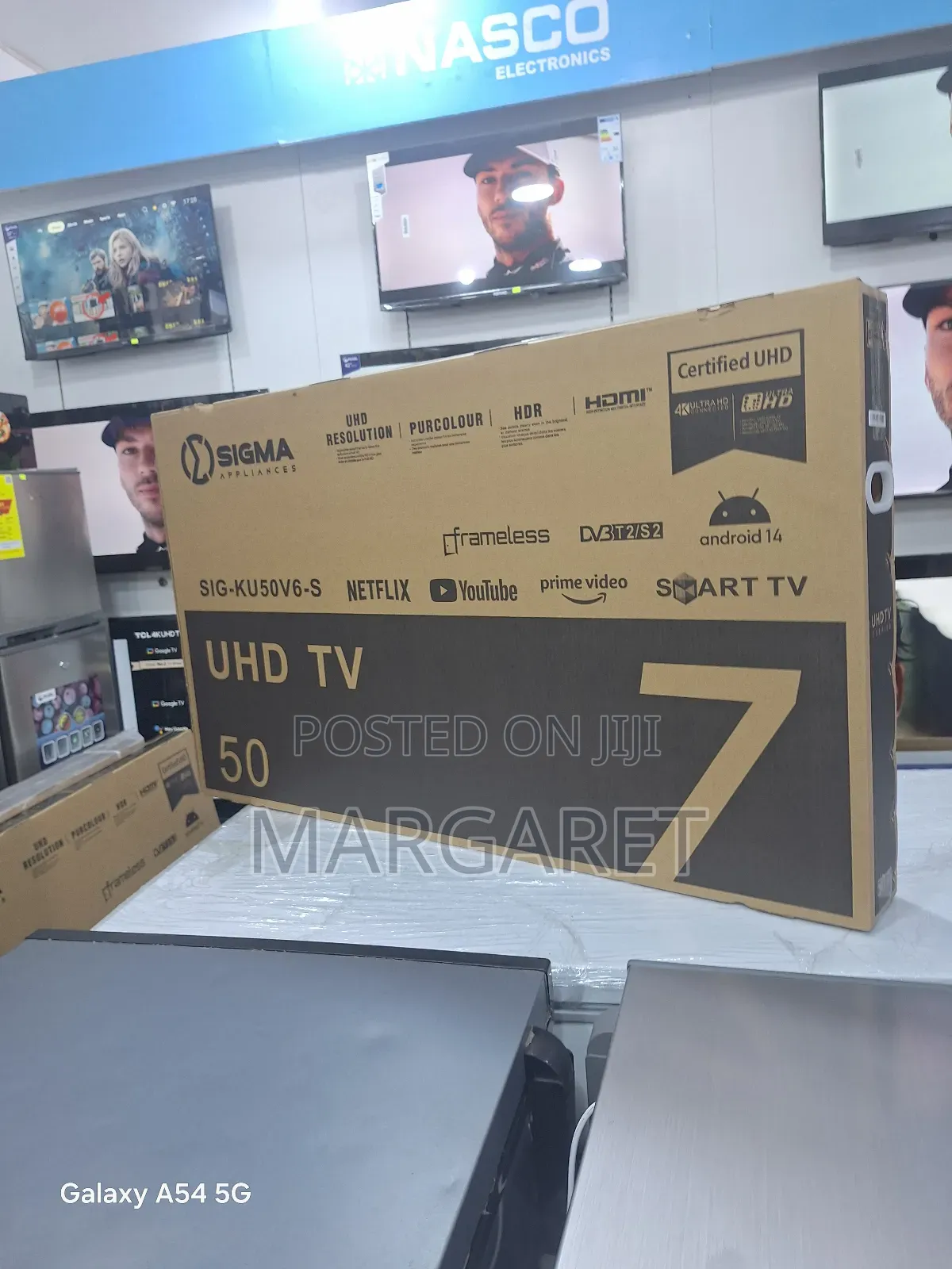 Brand New Fresh in Box Sigma 50 Inches Smart