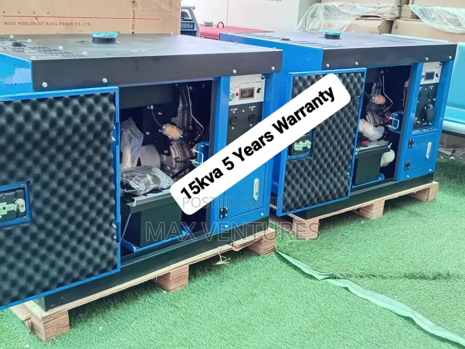 Quiet Operating Diesel Powered 15kva Perkins Generator