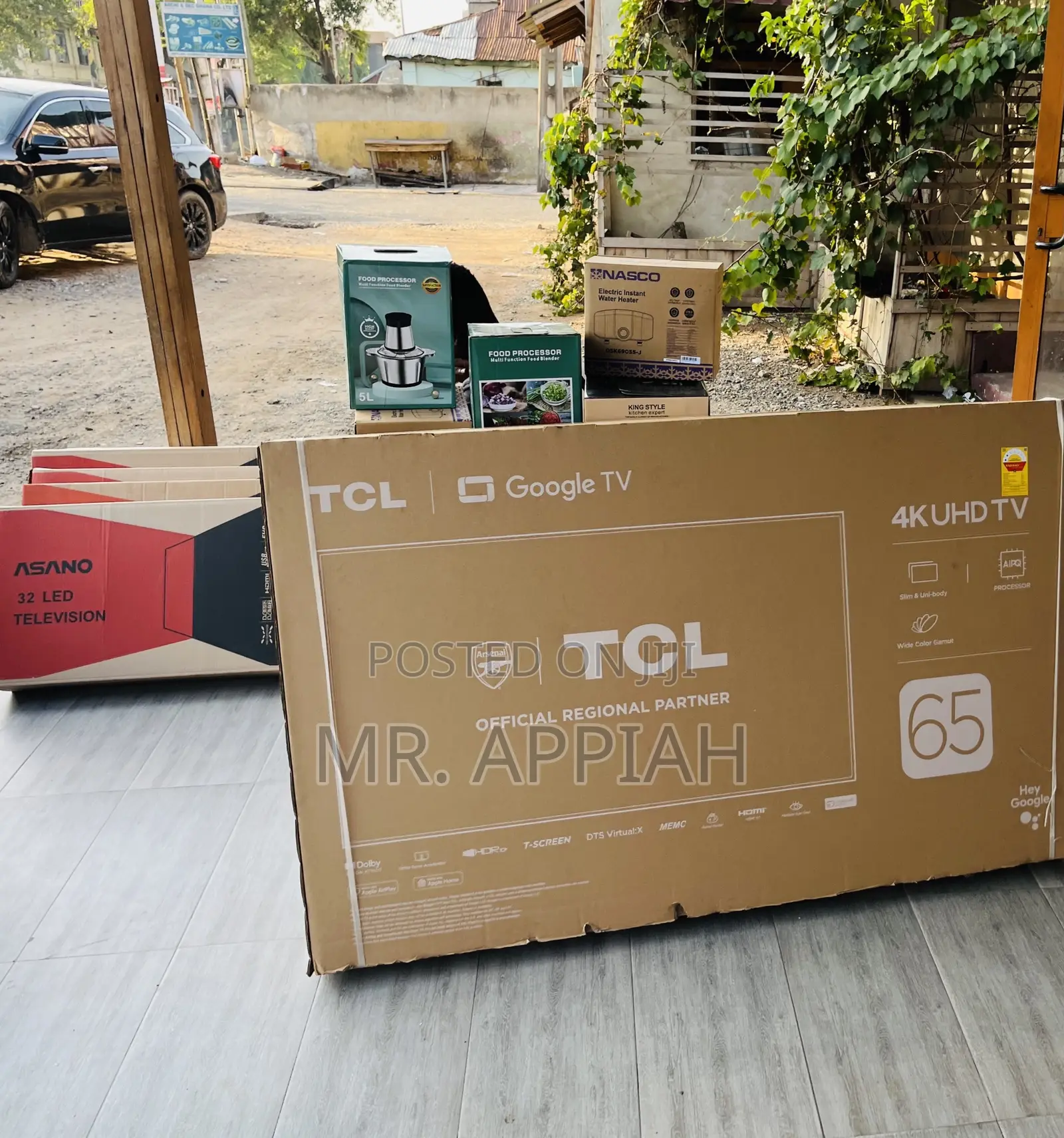 Check Out Original TCL 65p635 65” HDR Smart Tv.
