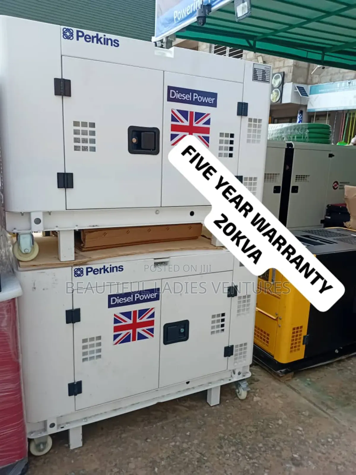 Low Carbon 20kva Perkins Diesel Silent Gen Diesel Generator