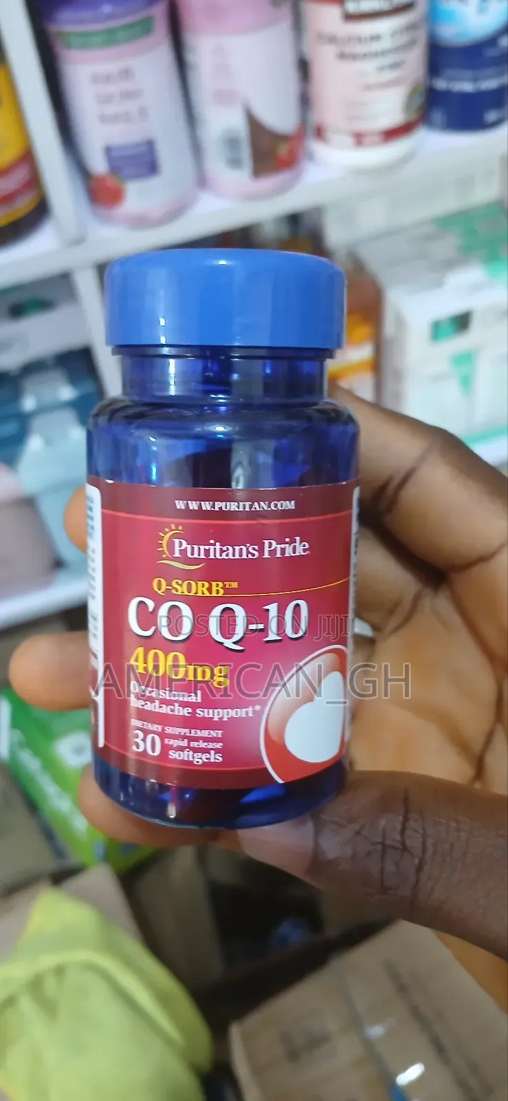 Puritan's Pride Co Q-10 Supplement, 30 Softgels