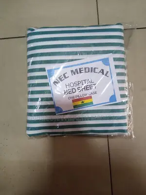 Hospital Bedsheets + One Pillow Case