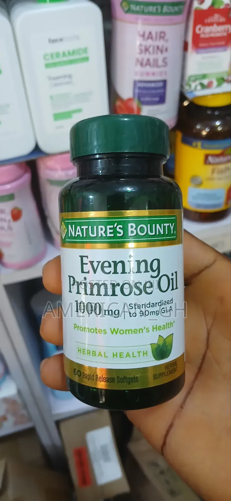 Evening Primrose 1000mg, 60 Softgels