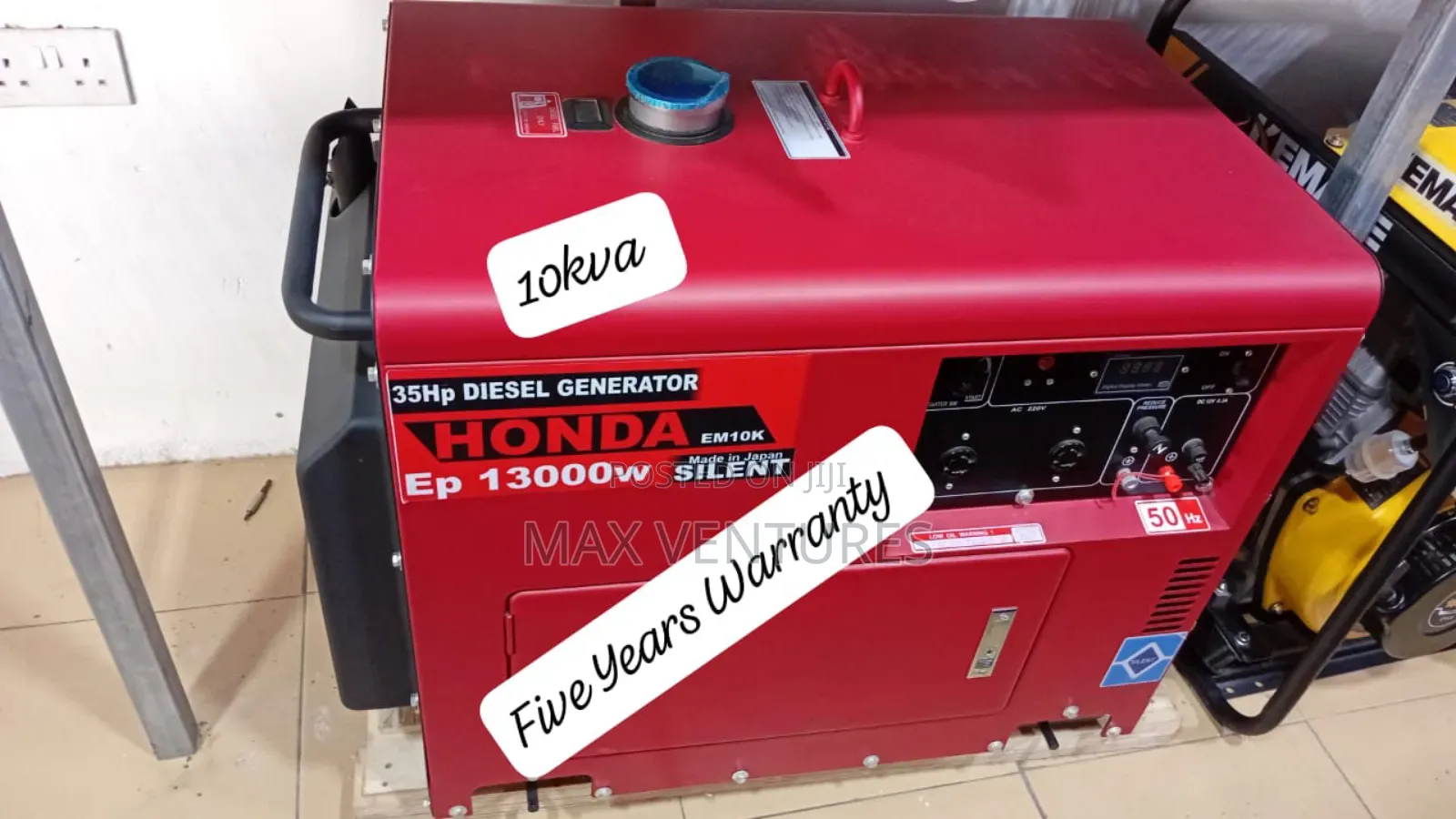 10kva Diesel Perkins Generator Sleek Design Weather Proof