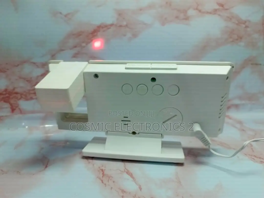 Projector Mirror Alarm Clock