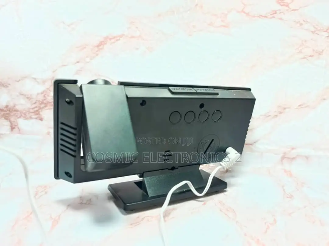 Projector Mirror Alarm Clock