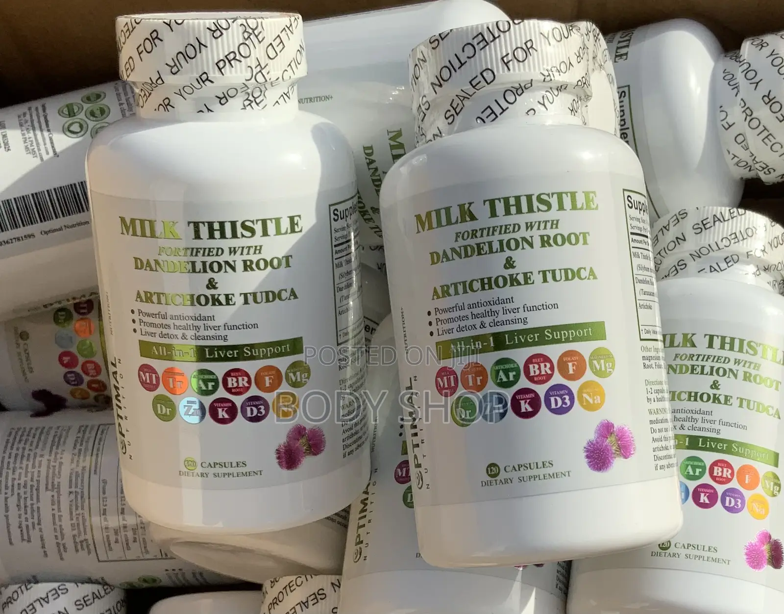 Milk Thistle Fortified With Dandelion Root + Artichoke Tudca