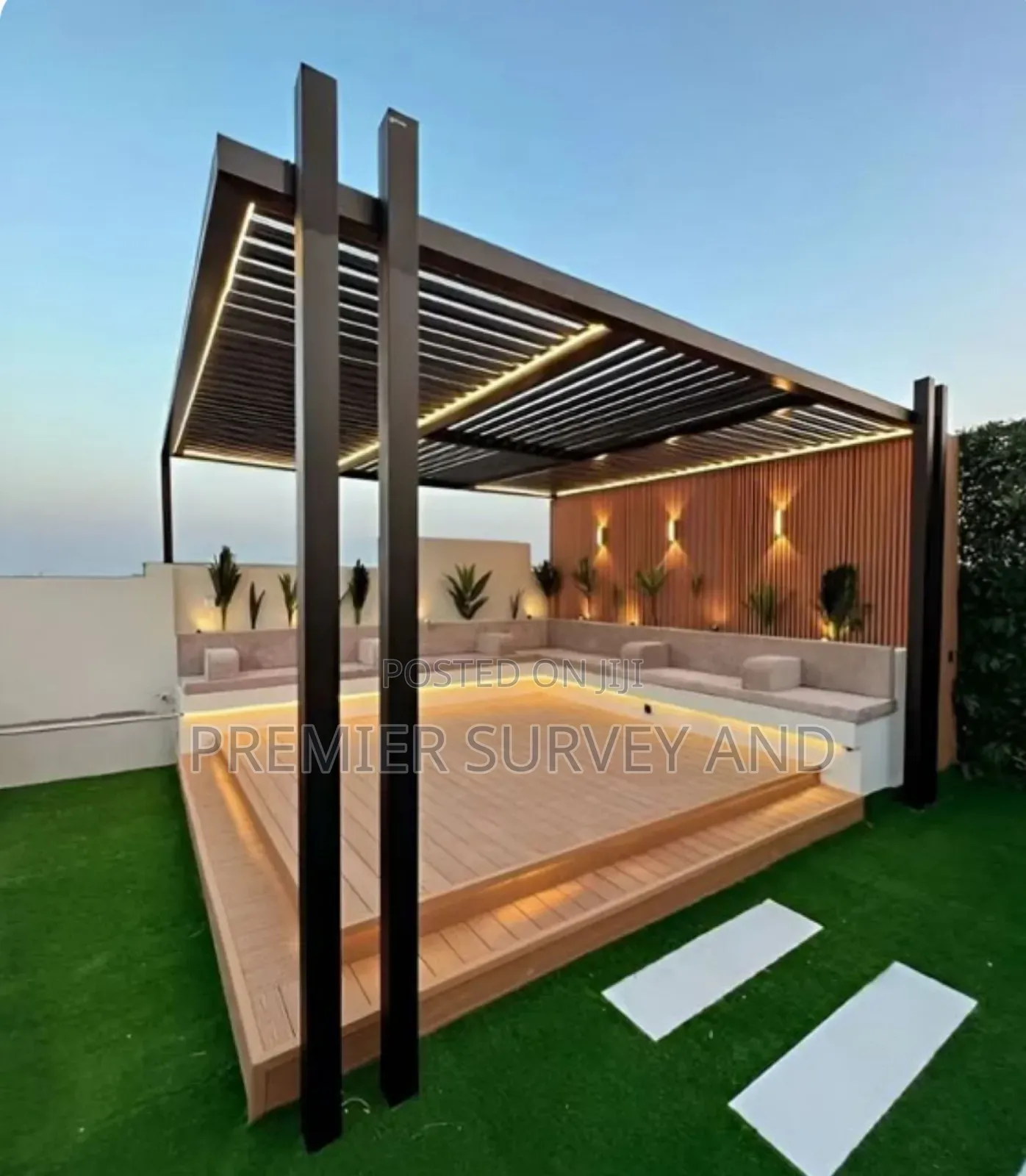 Custom Pergola Installation