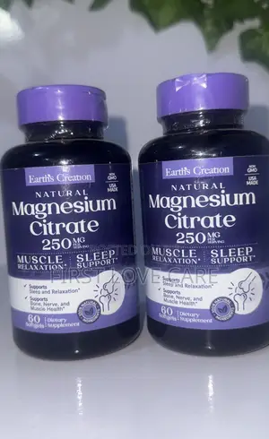 Earths Creation Magnesium Citrate 250mg