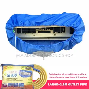 Blue Colour Air Conditioner Cleaning Cover