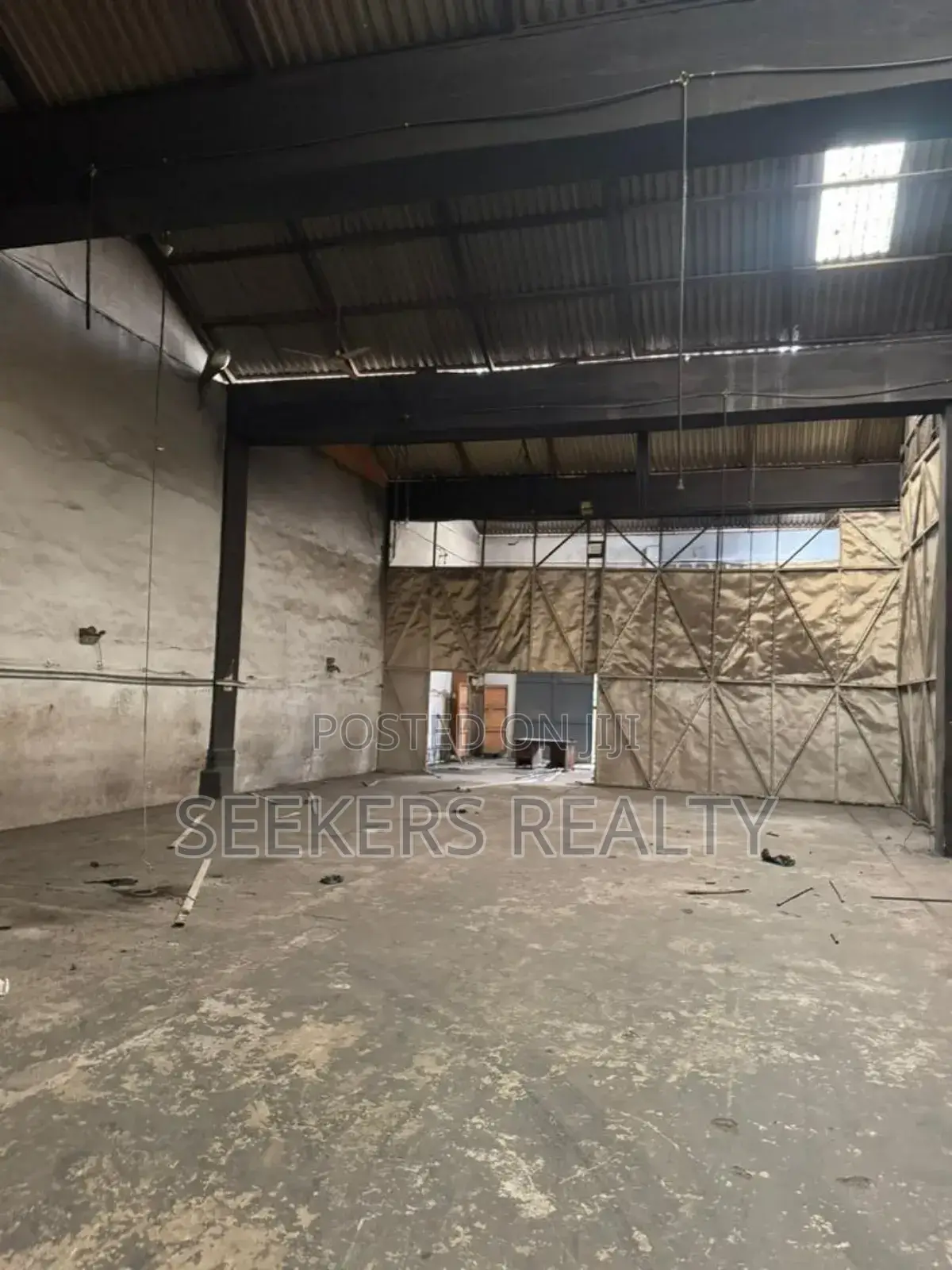 A 700 Square Meters Warehouse for Rent at Achimota