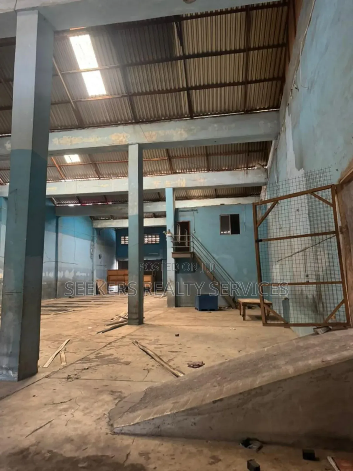A 700 Square Meters Warehouse for Rent at Achimota